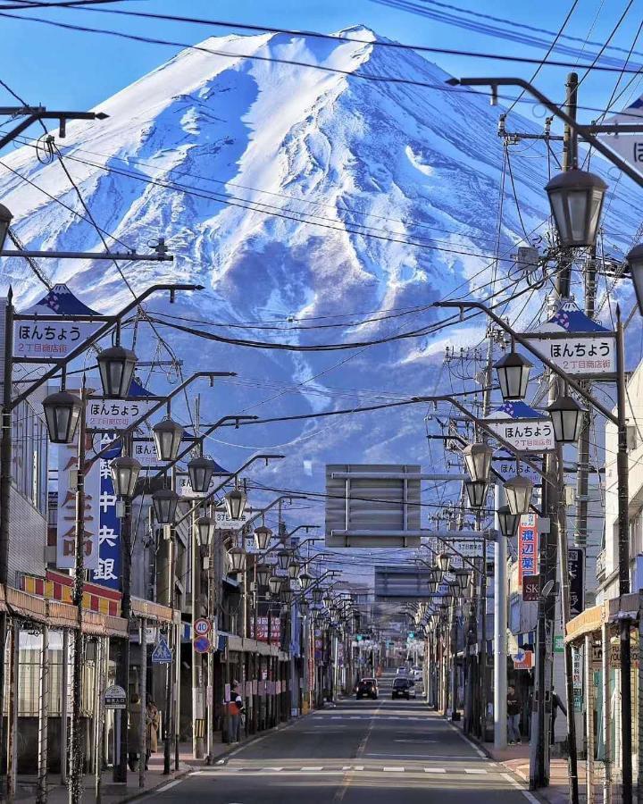 安野月江苑 Anno Gekkouen Fuji Villa Fujiyoshida Ngoại thất bức ảnh